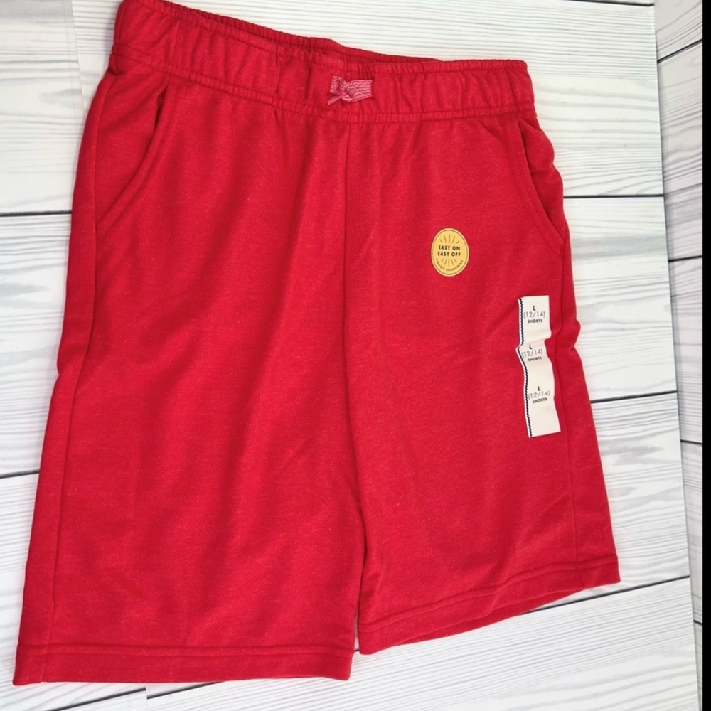 Cat & Jack Red Kids Shorts